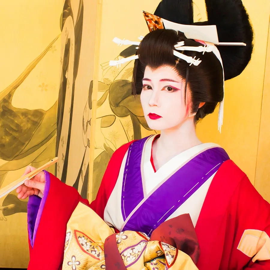 金原亭杏寿（花魁）｜撮影 赤月瀾