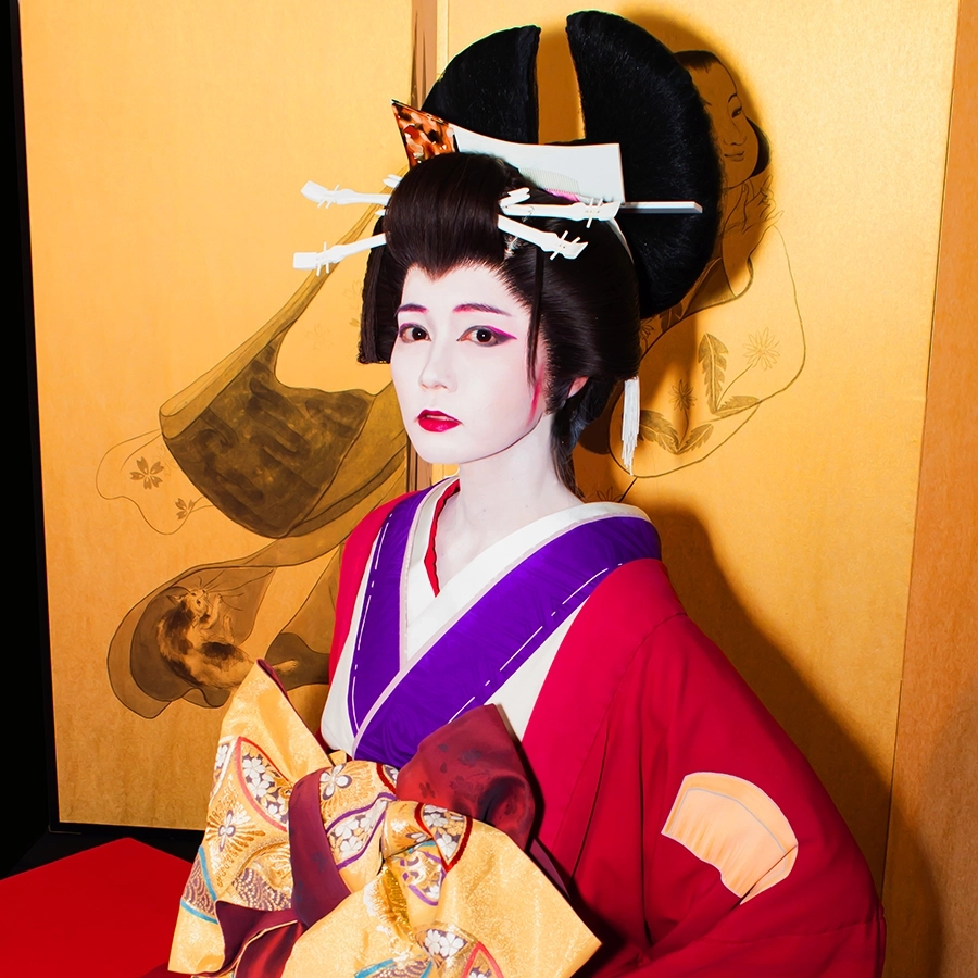 金原亭杏寿（花魁）｜撮影 赤月瀾